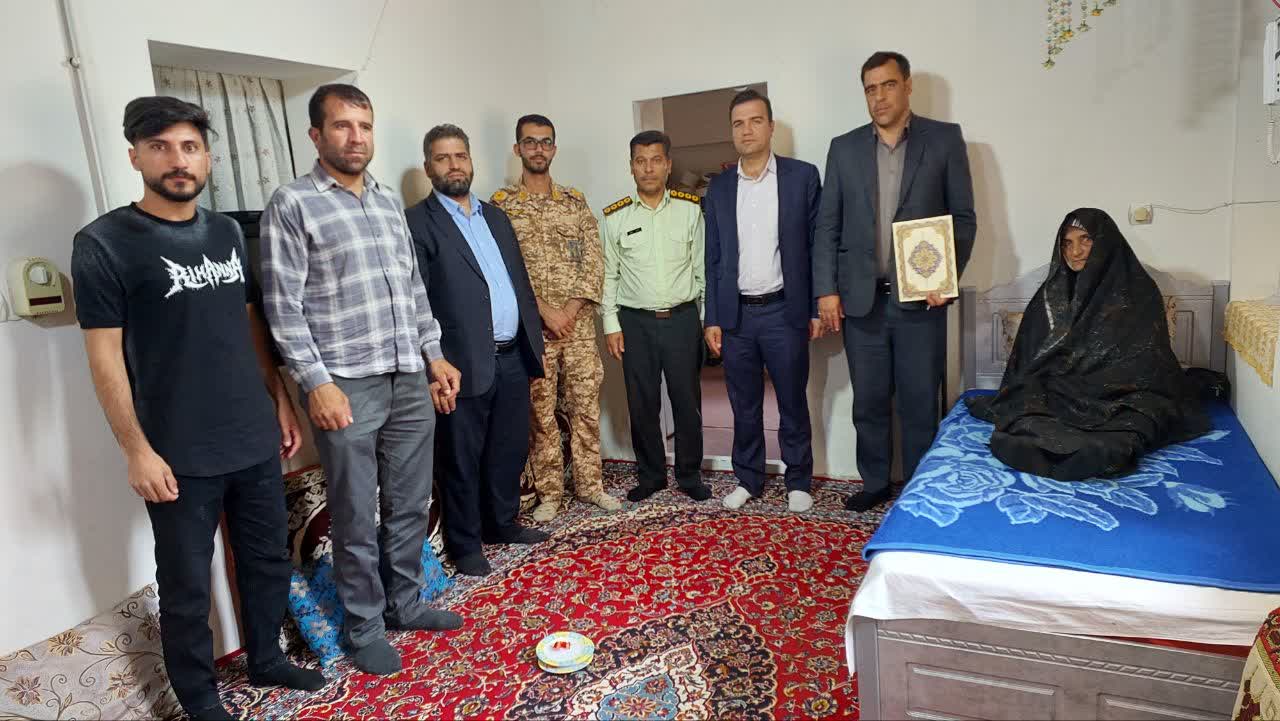 دیدار با خانواده شهید سید محمد خلوصی موسوی