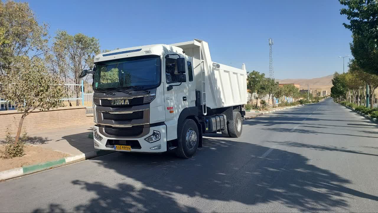 خرید یک دستگاه کامیون کمپرسی دیما توسط شهرداری خنجین