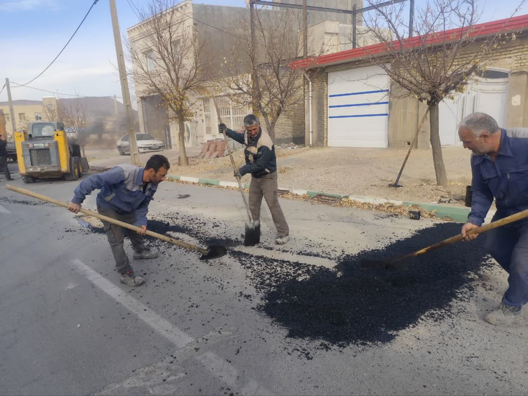 لکه گیری آسفالت معابر